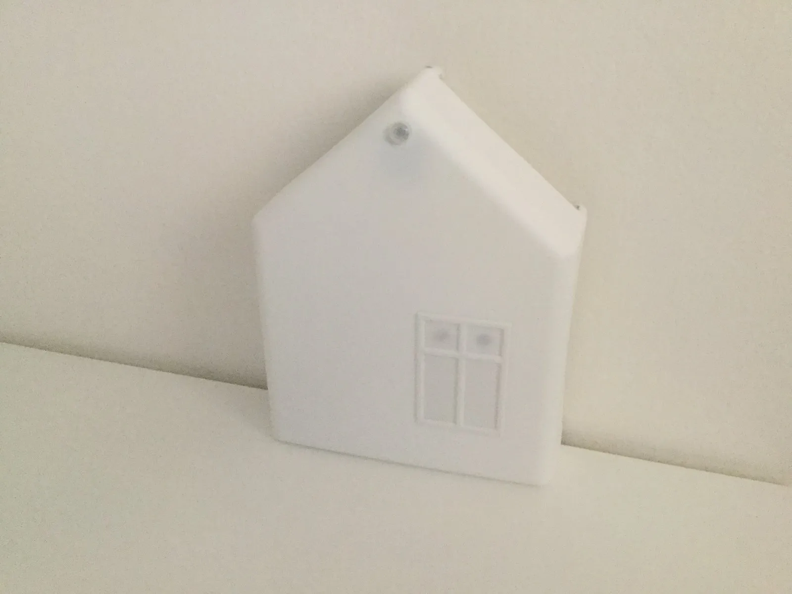 Sleep Phaser built into a house-shaped IKEA wall lamp